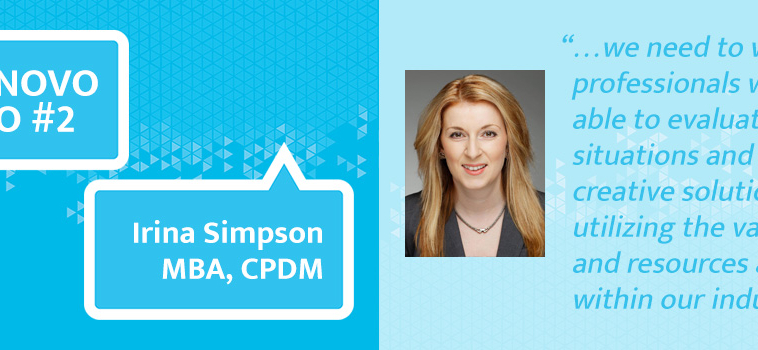 CHRONOVO CONVO #2: Irina Simpson, MBA, CPDM